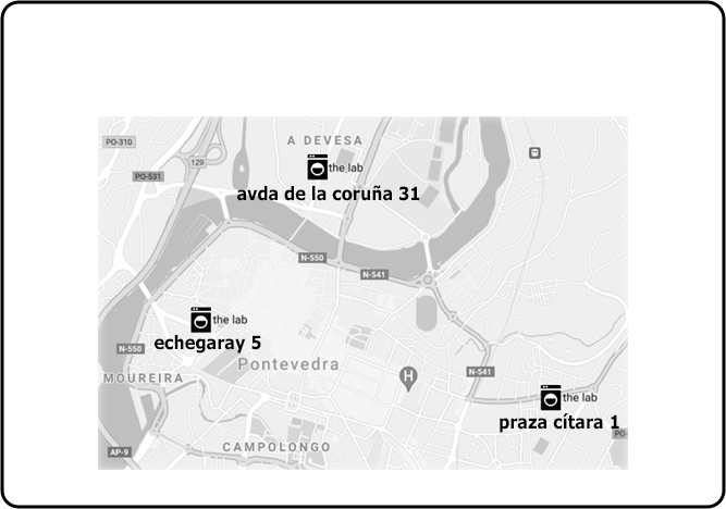the lab tintorería echegaray avenida de la coruña burgo praza citara